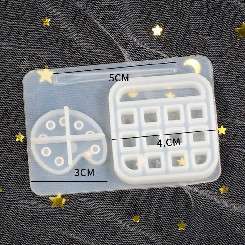 Paint Palette Silicone Moldart Palette Resin Moldpaint Box Etsy