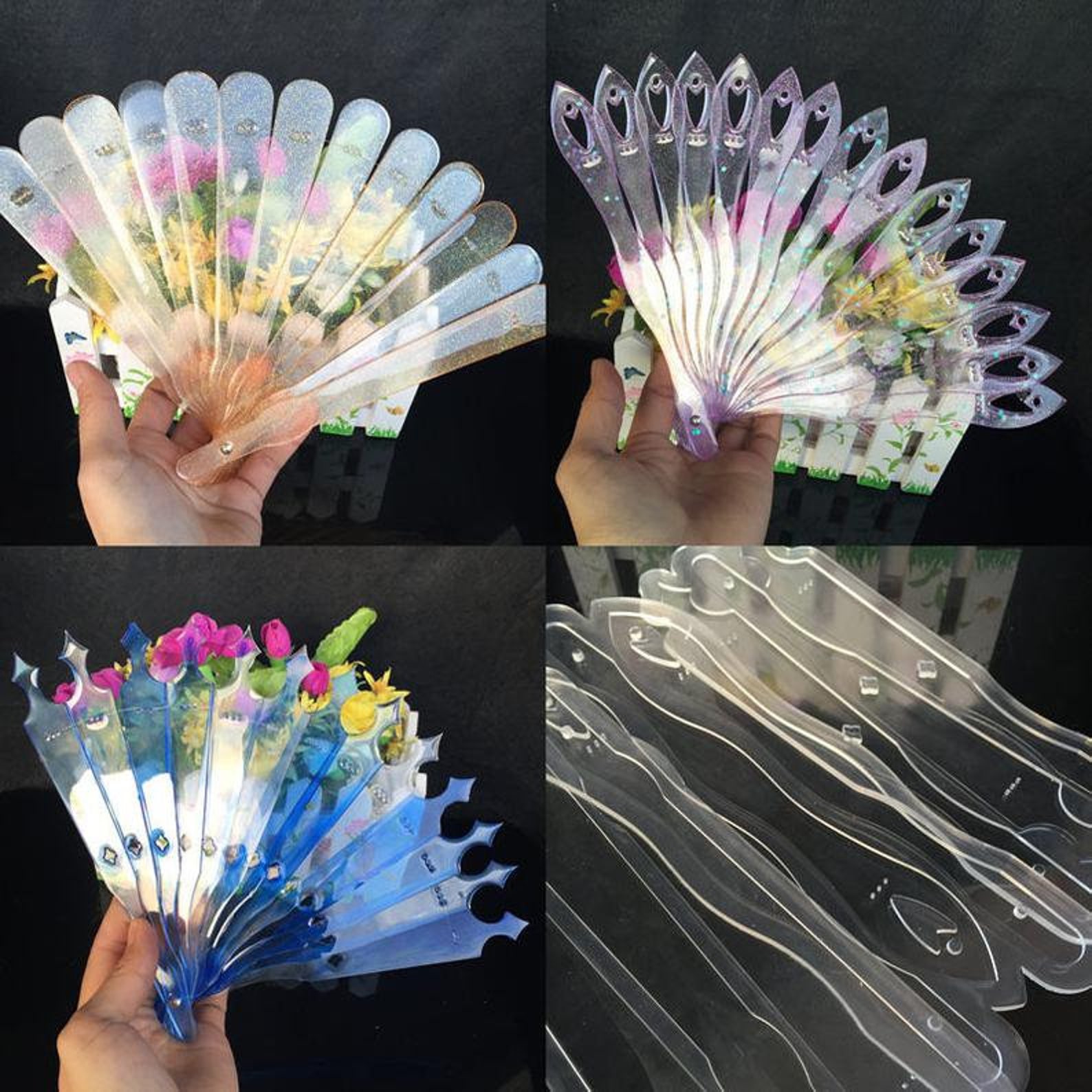 Classic Fan Resin Silicone MoldDIY Resin Fan Kawaii Resin Etsy