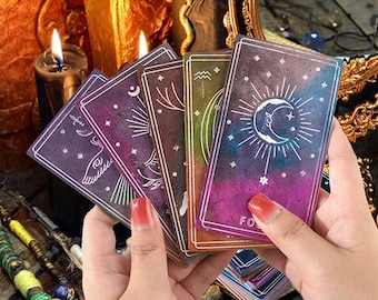 22 st/set tarotkort silikonform - tarotkort hartsform - spådom tarotlekform - tarotspelform - tarotläsningsform - epoxihartskonstform