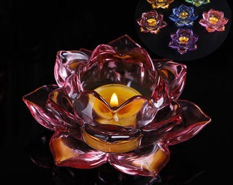 Molde de silicona para candelabro de loto