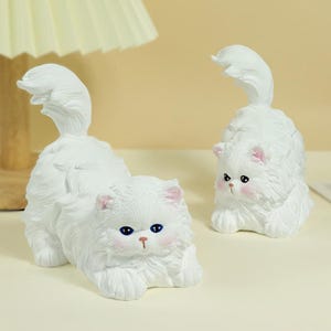 3D Persian Cat Silicone Mold-Persian Cat Candle Mold-Animal Cat Candle Mold-Cute Cat Resin Mold-Jesmonite Plaster Art Mold-Home Decor Mold