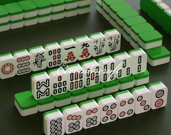 Mahjong Spiel Set Silikonform-Süß Mahjong Harz Form-Mädchen Mahjong Schlüsselbund Form-Lucky Mahjong Kerze Form-Aromatherapie Gips Kunst Form