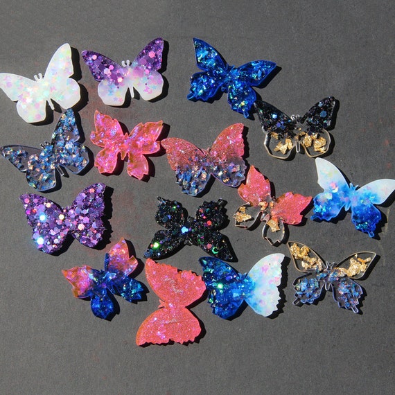 Schmetterling Epoxidharz Formen Set – 2 Stück Silikonformen Mit 6 Designs Für Schmuck & DIY