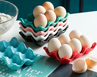 Easter Egg Stand Silicone Mold-Concrete Egg Holder Mold-Egg Tray Mold-Jesmonite Tray Mold-Cement Plaster Craft Mold-Epoxy Resin Mold