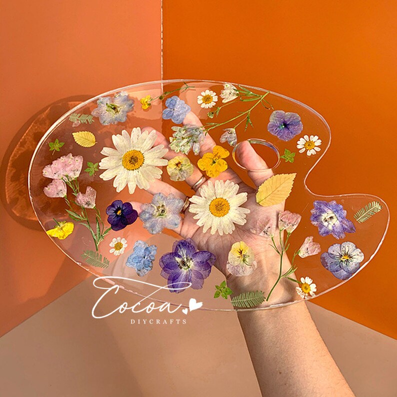 Paint Palette Resin MoldColor Palette Resin MoldDIY Coaster Etsy