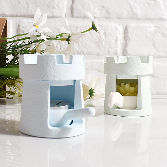 Moule En Silicone Pour Bougie Chauffe-plat En Forme De Pierre