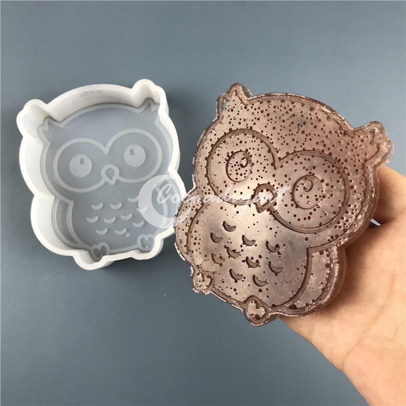 Animal Owl Car Freshie Moldowl Freshies Moldfreshie Silicone Etsy