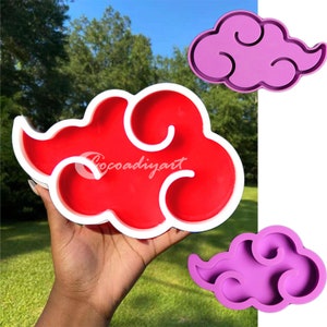 Cloud Dish Silicone Mold-Auspicious Cloud Tray Mold-Cloud Trinket Dish Mold-Cloud Storage Tray Mold-Plaster Art Mold-Epoxy Resin Mold