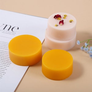 Round Soap Silicone Mold-Circle Soap Mold-Circle Cylinder Soap Mold-Round Candle Mold-Silicone Soap Mold-Aroma Candle Soap Mold