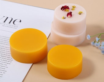Sapone rotondo Stampo in silicone-Cerchio Sapone Stampo Cilindro-Cerchio Sapone Stampo-Candela Rotonda Stampo-Sapone in silicone Stampo-Aroma Candela Sapone Stampo