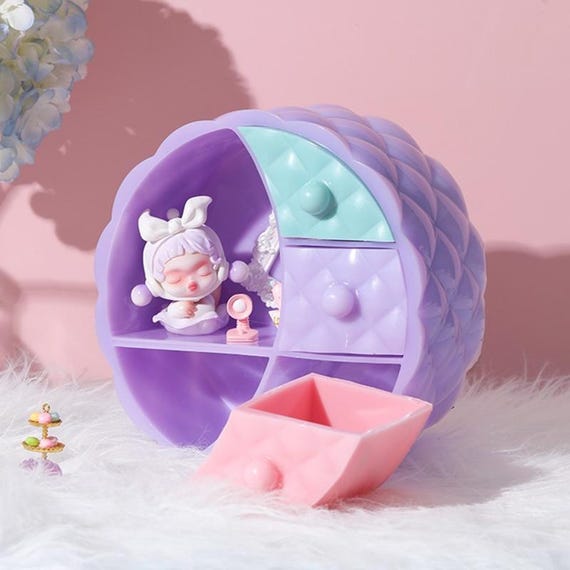 かわいい引き出しボックスシリコンモールド - 日月引き出しボックス
