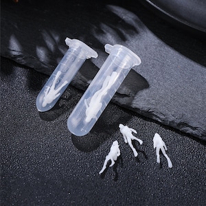 3D Scuba Diver Resin Filling Materials-Diver Model for Silicone Resin Casting Filler-Resin Jewelry Making Supplies-DIY Micro Landscape Decor