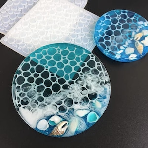 Water Pattern Silicone Mold-Water Wave Resin Mold-Water Ripple Mold-Ocean Wind Mold-DIY Micro Landscape Decor Mold-Epoxy Resin Art Mold