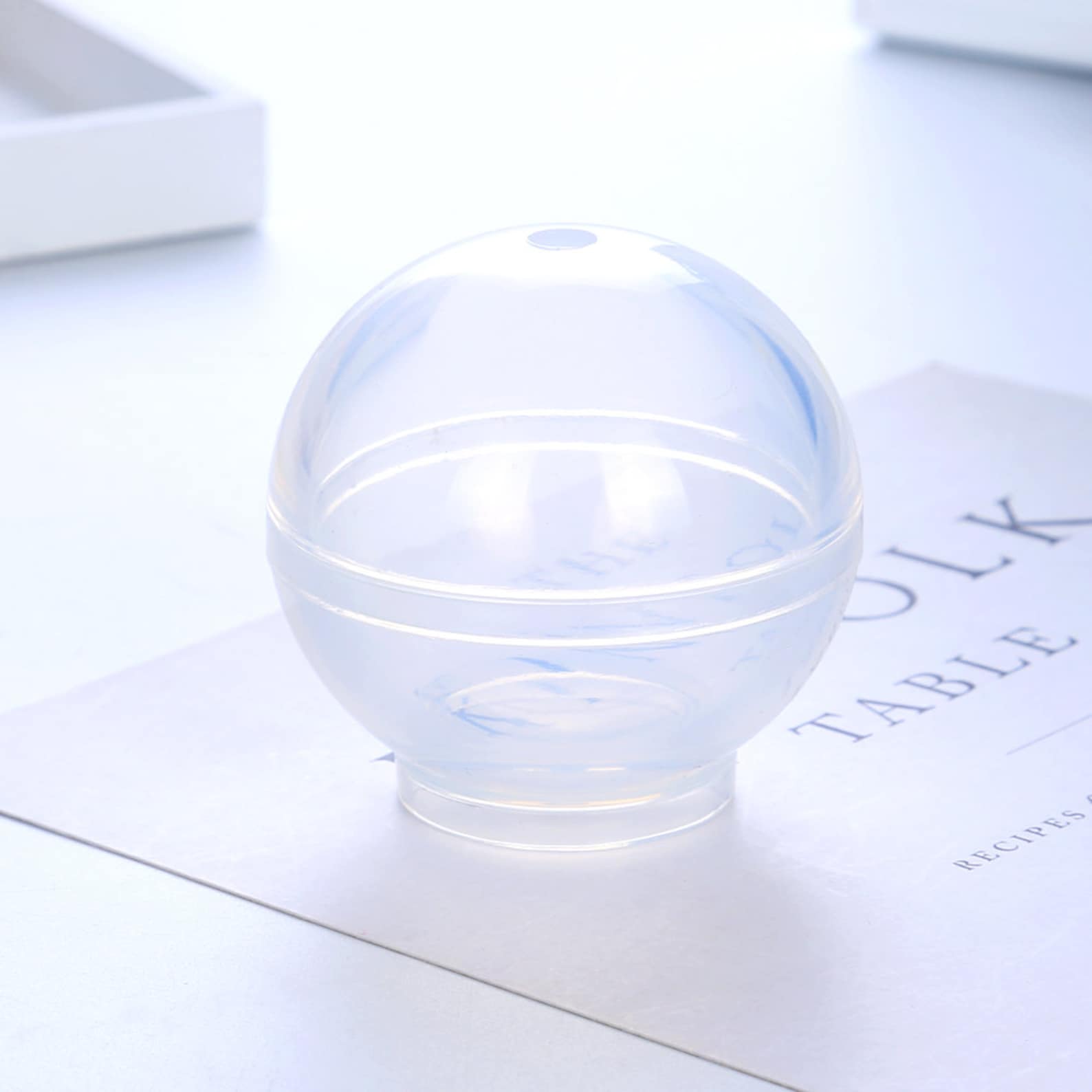60mm Sphere Silicone MoldHandmade Crystal Round Ball Resin Etsy