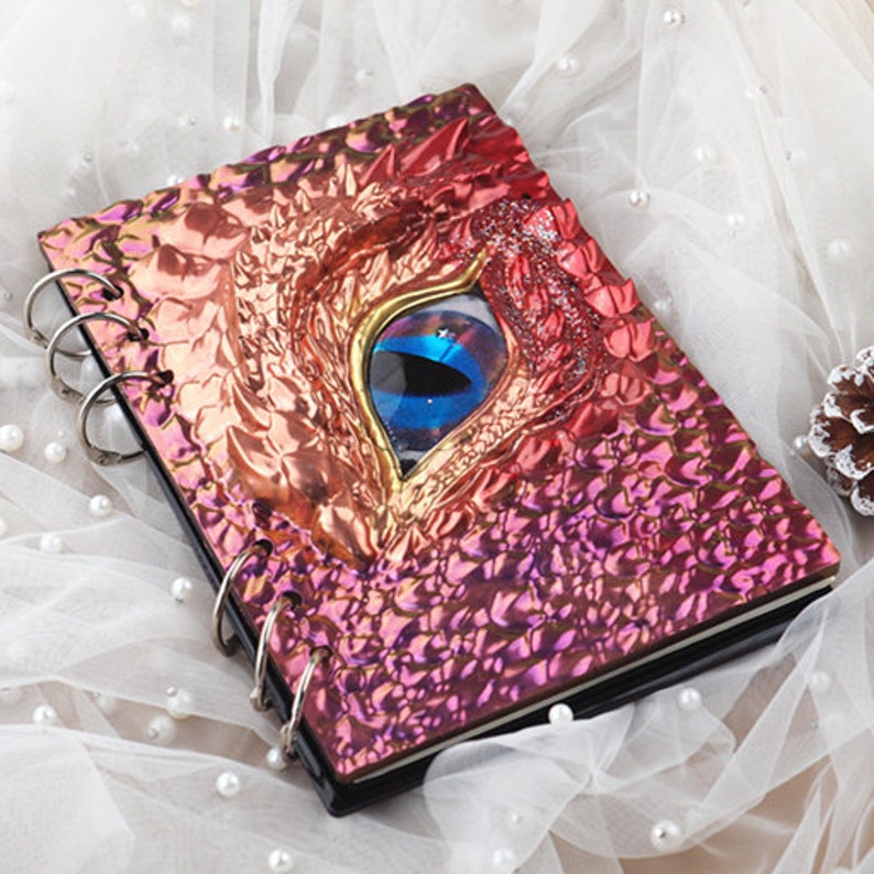 Dragon Eye Notebook Cover Moldnotebook Cover Resin Etsy
