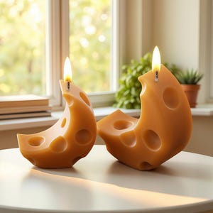 3D Cheese Candle Silicone Mold-Moon Cheese Resin Mold-Swiss Cheese Soap Mold-Concrete Cement Cheese Mold-Jesmonite Plaster Decor Mold
