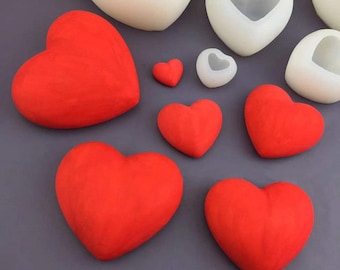 3D-hartkaars siliconen mal-hartvormige kaars schimmel-liefde hart kaars schimmel-valentijn hart kaars schimmel-aromatherapie kaars zeep mal