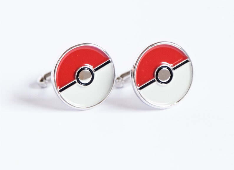Gemelos Pokémon Poke Ball: regalo perfecto para entusiastas y jugadores de Pokémon imagen 2
