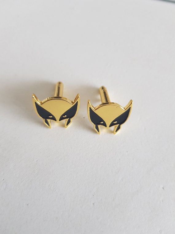 Wolverine Xmen Gold Cufflinks Etsy