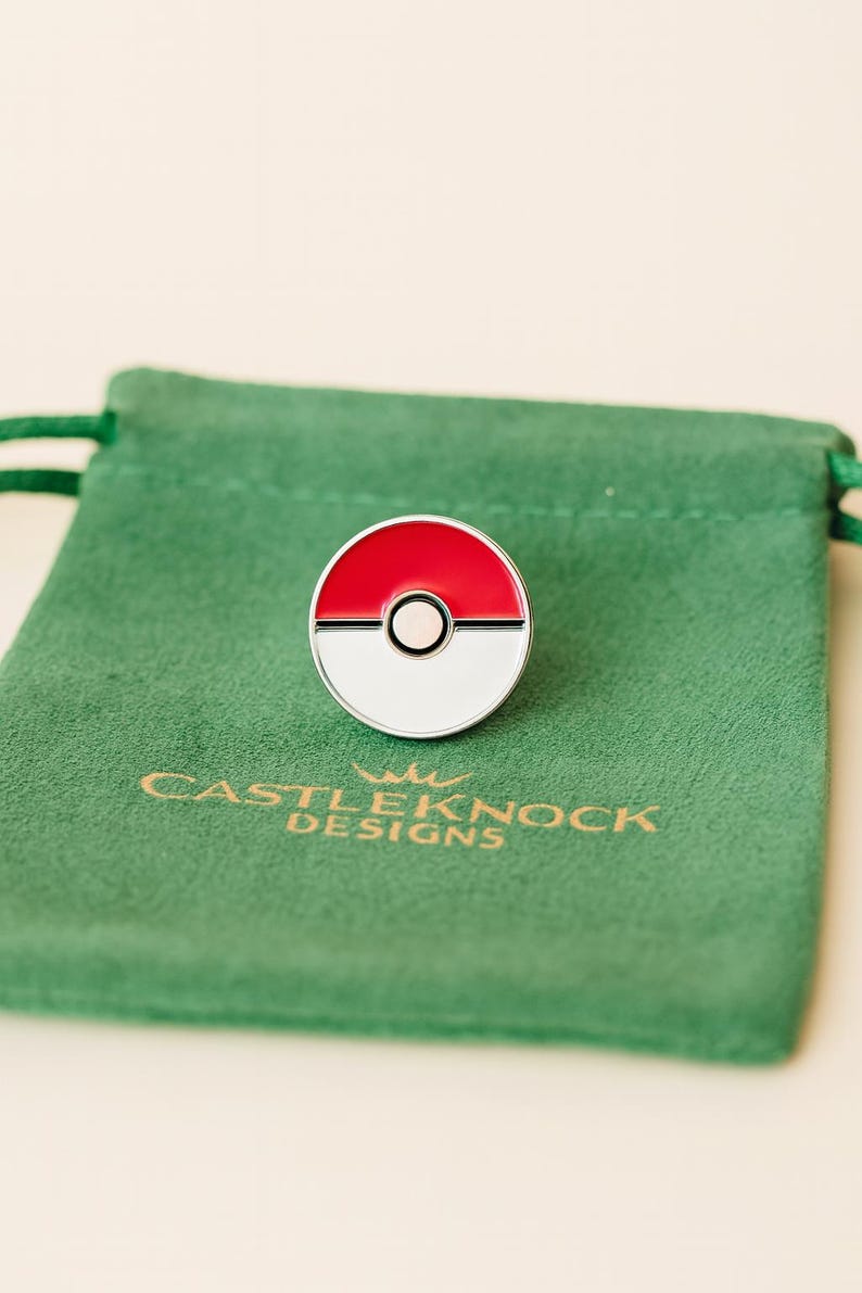 Pokemon Pokeball Lapel Pin Suit Pin Gaming Accessory Fan Jewelry Unique Pokeball Inspired Gift Collectible Pokemon Fan Suit Decoration image 9