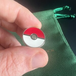 Pokemon Pokeball Lapel Pin Suit Pin Gaming Accessory Fan Jewelry Unique Pokeball Inspired Gift Collectible Pokemon Fan Suit Decoration image 2