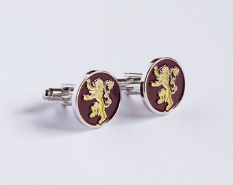 Game of Thrones Lannister House 20mm Cufflinks Cuff Links Game of Thrones Lannister House 20mm Cufflinks Cuff Links