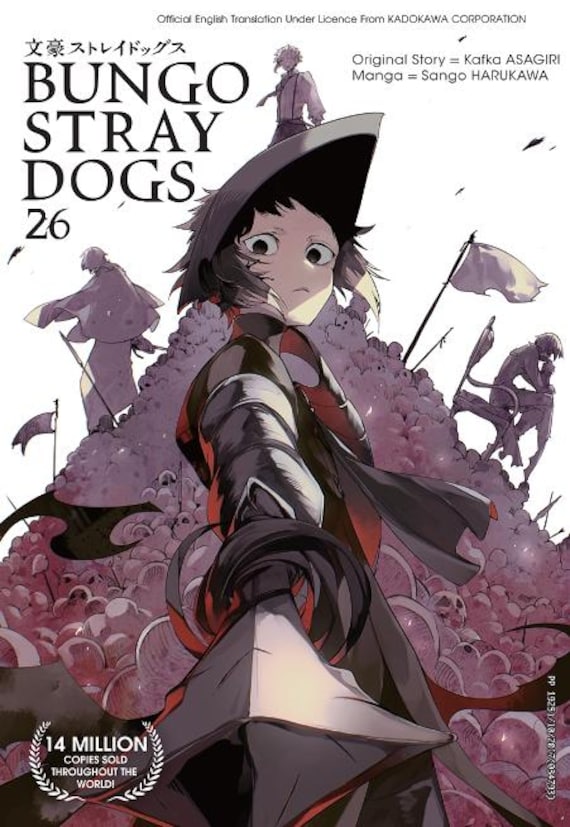 Bungo Stray Dogs Manga Set Vol 1-26 – English Version Comic Book