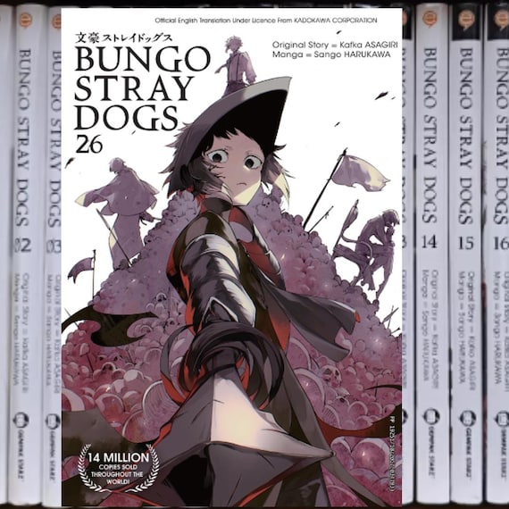 Bungo Stray Dogs Manga Set Vol 1-26 – English Version Comic Book