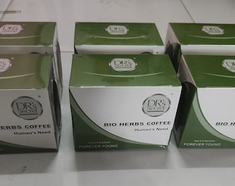 6 Box X Drs Secret Coffee 15G x 6 Sachets - Fast DHL Express Shipment