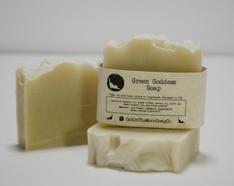 Green Goddess Soap  *vegan / palm oil free / no artificial colors or fragrances*