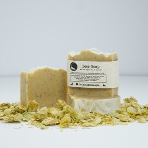 Beer Soap Dogfish Head 60 Minute IPA *vegan /  palm oil-free / no artificial fragrances or colors*