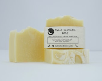 Naked Unscented Soap *vegan / palm oil free / no artificial colors or fragrances*