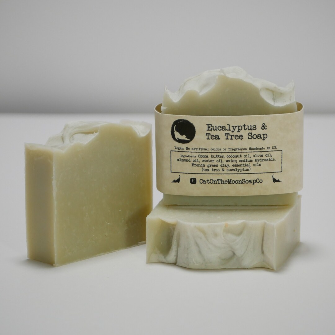 Eucalyptus & Tree Tea Soap *vegan / Palm Oil Free / No Artificial ...