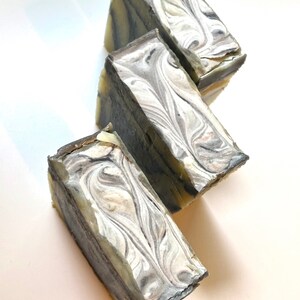 Activated Charcoal & Clay Absorbing Facial Soap vegan / palm oil-free / no artificial fragrances or colors image 7