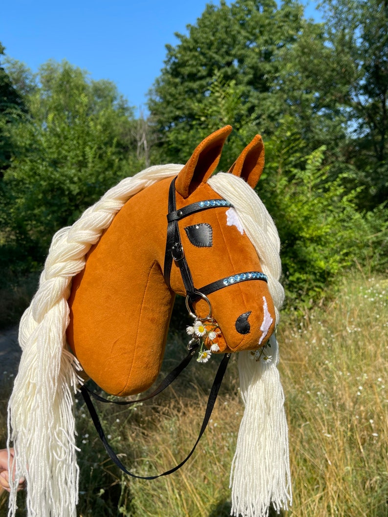 Palomino Hobby Horse With Bridle stick Horse/ Hobbyhorse / Etsy Canada