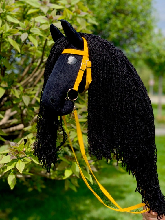 Friesian Dressage XL Hobby Horse Black beauty | HUMMA