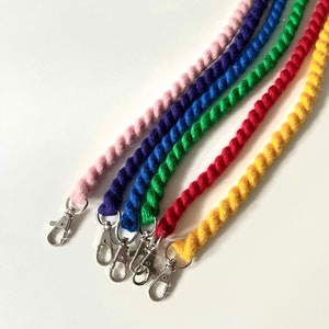 Set of 6 hobby horse lead ropes ( lead rope for stick horse, hobbyhorse)