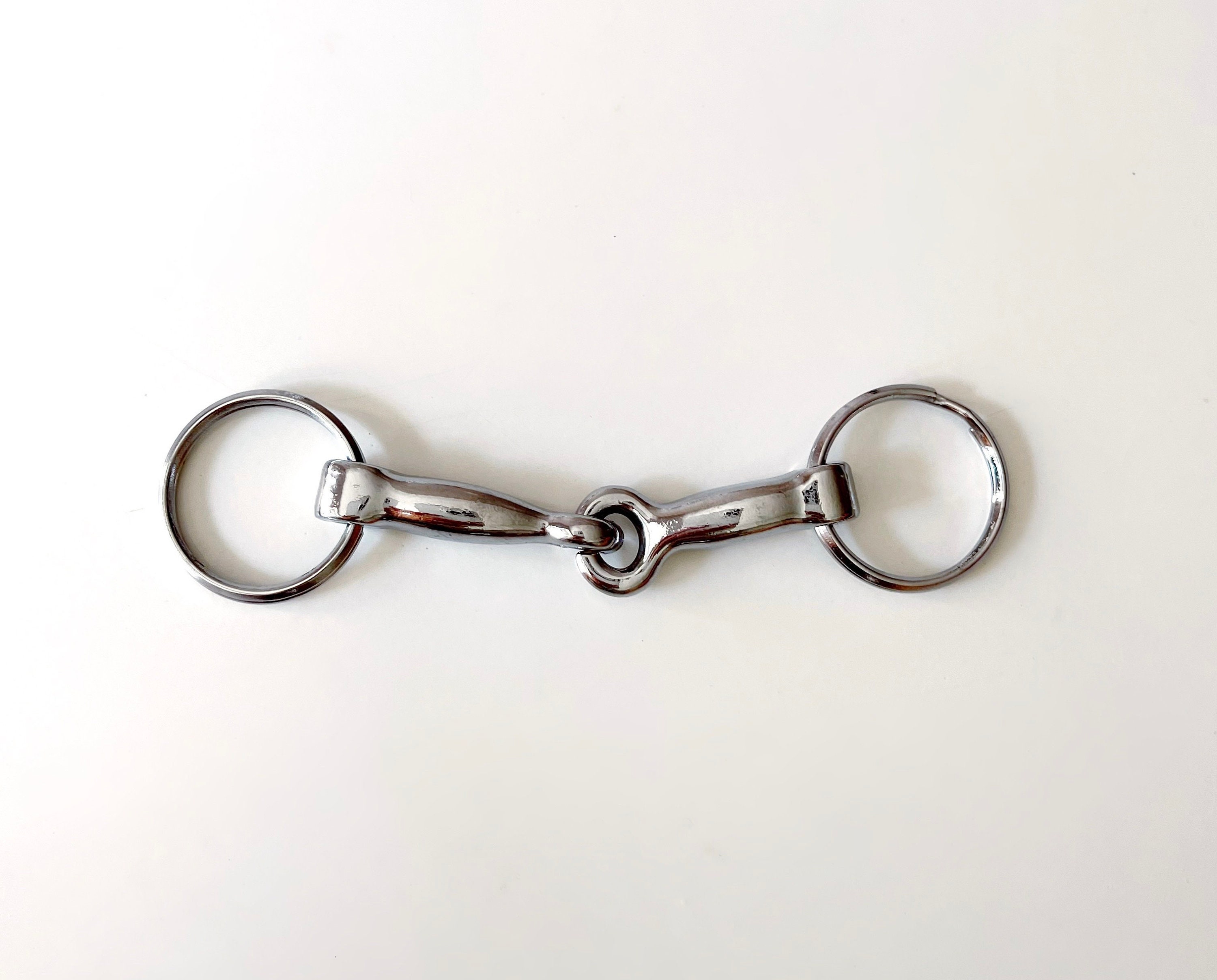 Hobby Horse Bit Key Ring Stick Horse Bit Etsy