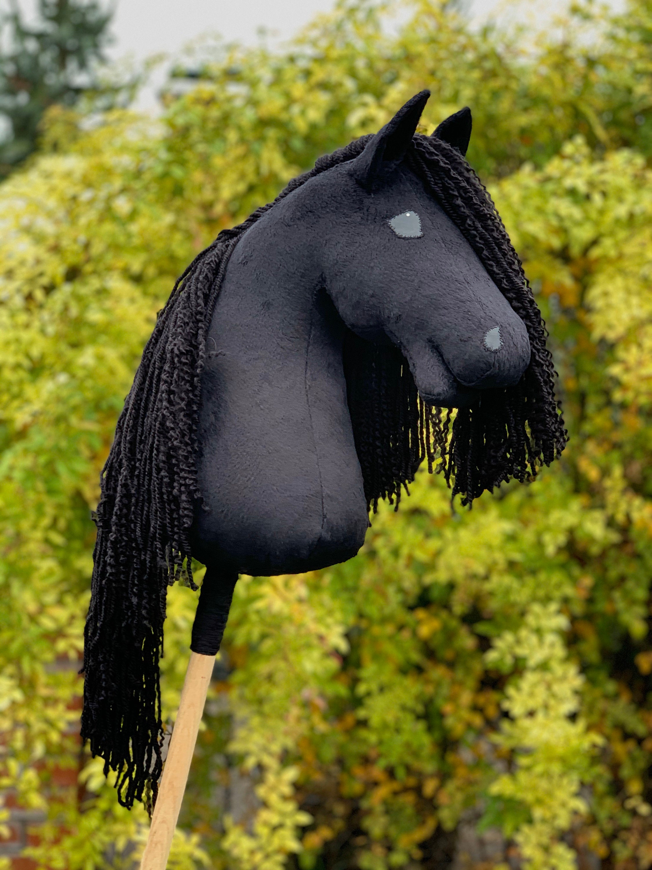 Buy Friesian Hobby Horse hobby Horse With Stick. Good Present for Children  and Teens Online in India 