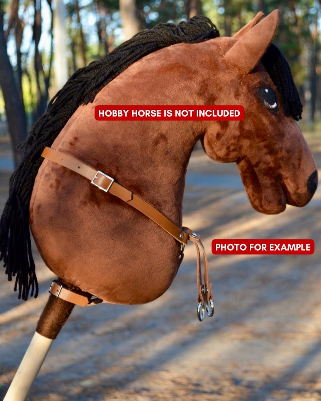 Martingale De Course En Cuir Vintage – Pour équitation, Couleur Marron, Qualité USA