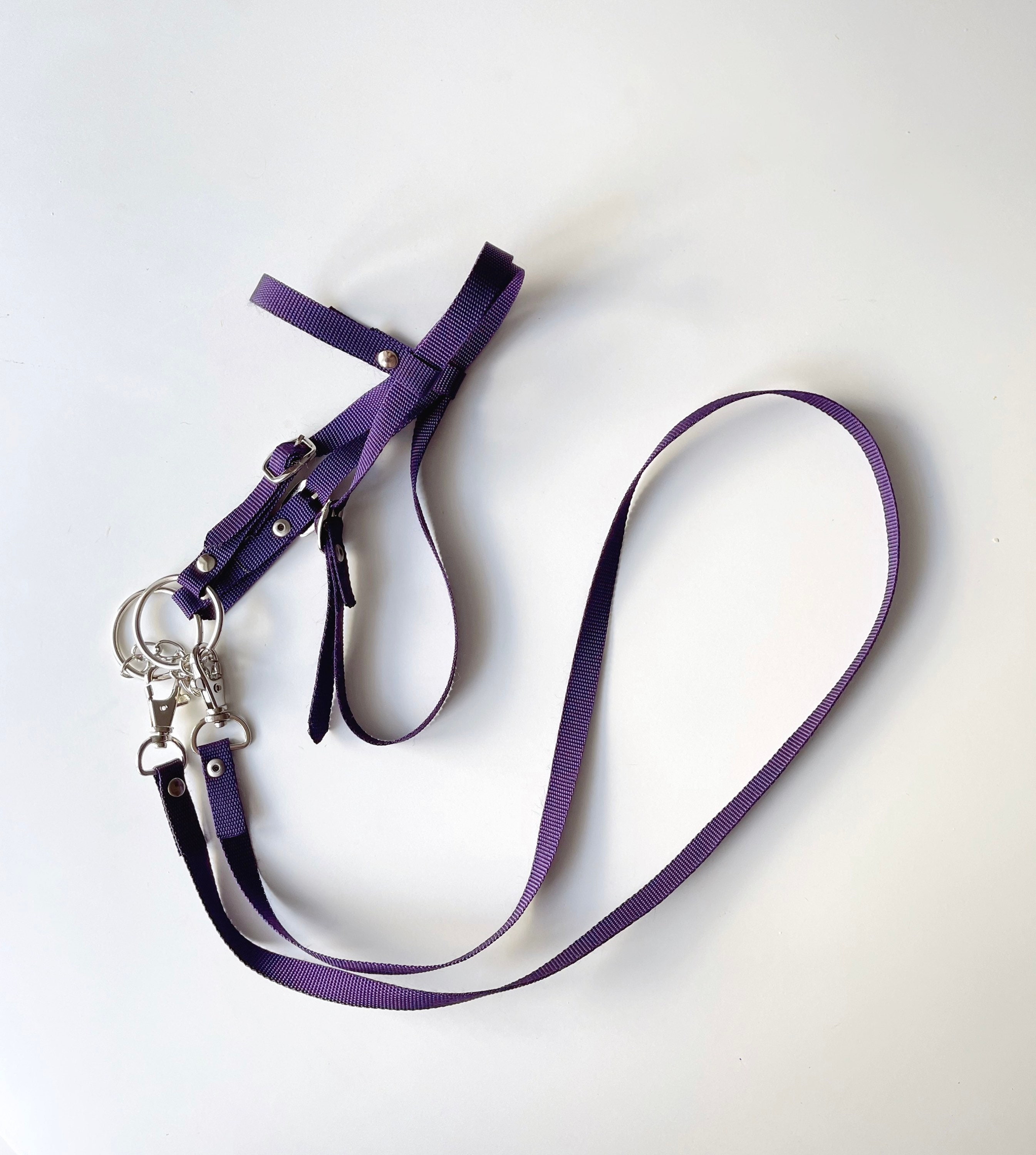 Dark purple hobby horse bridle with reins bridle for a stick Etsy