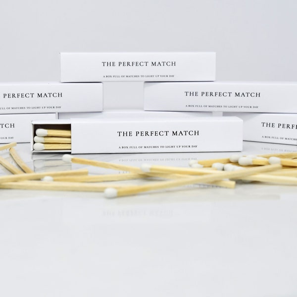 Personalised Matches,Personalised Wedding Matches, Personalised Business Matches Box