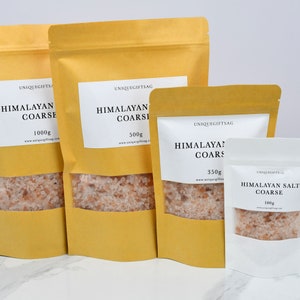 Himalayan Salt Coarse, Bath Salt, Gifts For Mum