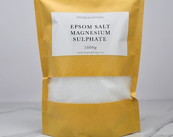 Sale di Epsom Magnesio, Sale da Bagno, Regali per la Mamma
