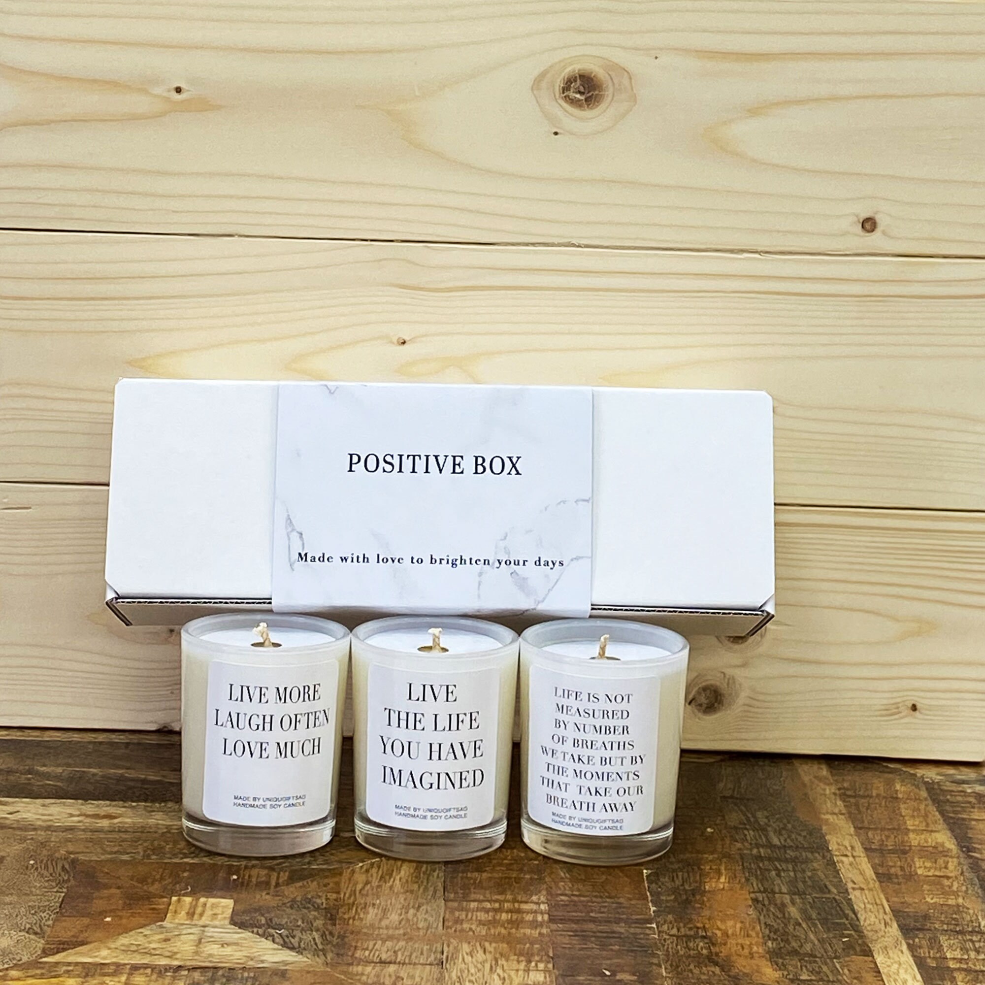 Soy Candles Gift Set No14 Scented Candles Boxed Gift Set Etsy UK