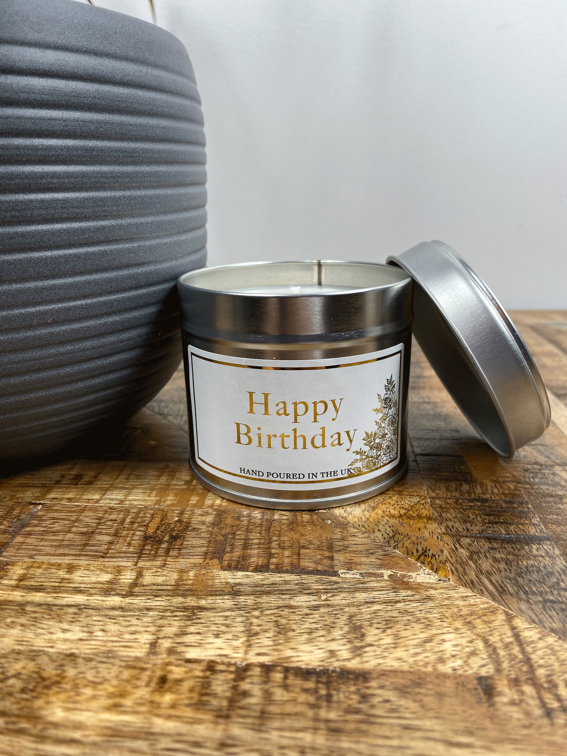 Happy Birthday Candle Home Decor Gift for Friend Candles Etsy