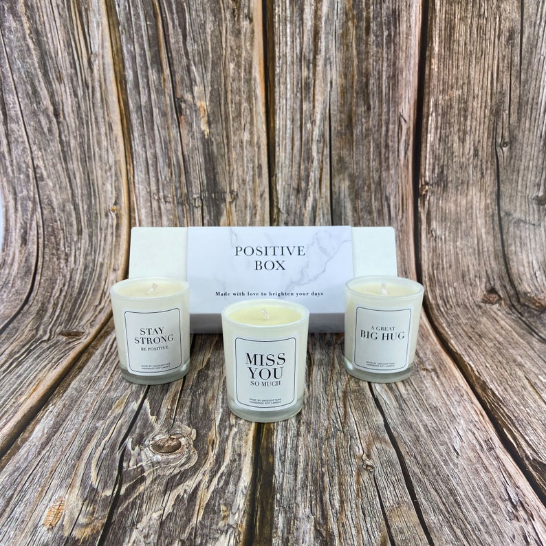 Soy Candles Gift Set No7 Scented Candles Boxed Gift Set Etsy UK