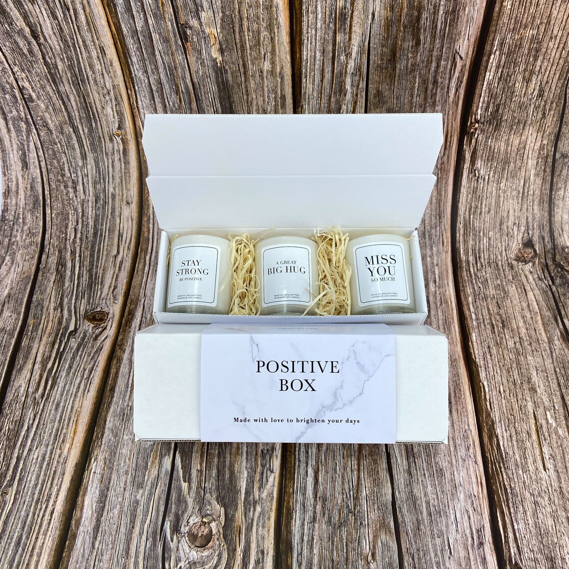 Soy Candles Gift Set No7 Scented Candles Boxed Gift Set Etsy UK