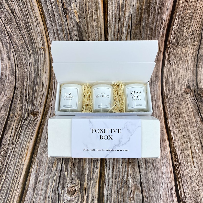 Soy Candles Gift Set No7 Scented Candles Boxed Gift Set Etsy UK