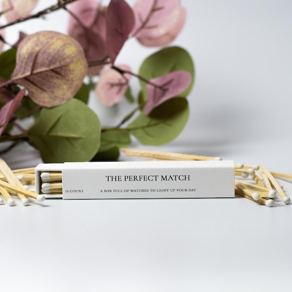 Luxury Matches, Personalised Wedding Matches, Personalised Business Matches Box